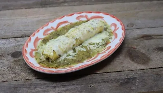 1 Cheese Enchilada with Green Sauce