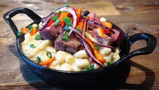 Tri Tip Loaded Mac & Cheese