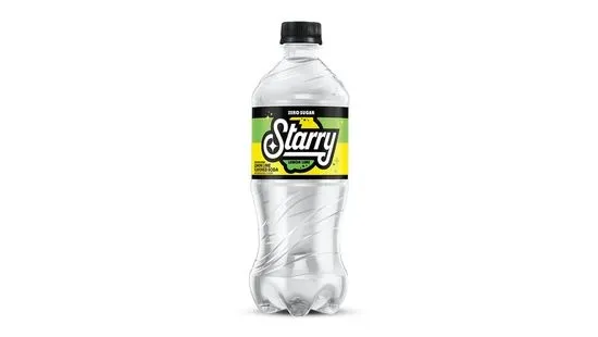 Starry Zero 20 oz bottle