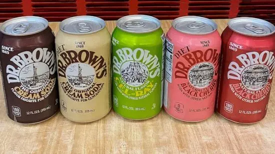 Dr Browns 12oz Soda Can