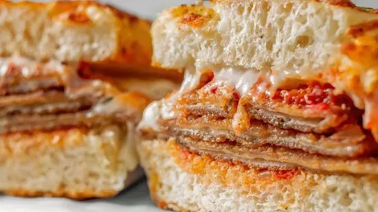 Eggplant Parmesan Sandwich