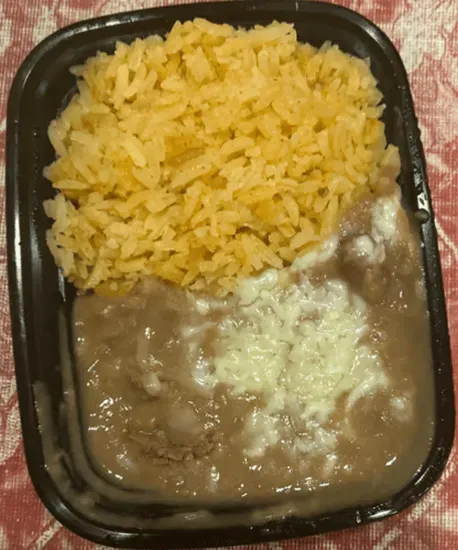 Orden De Arroz Y Frijoles Pequeña