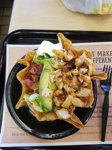 Double Chicken Tostada Salad