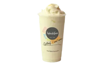 Peach Blueberry Snow