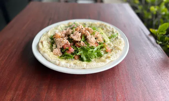 Salmon Piadine