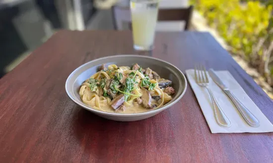 Portobello Fettucine