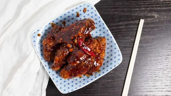 A9. Korean Crispy Chicken Wings (6)