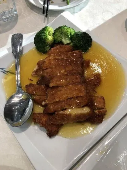 Fish Fillet With Rice Wine Sauce