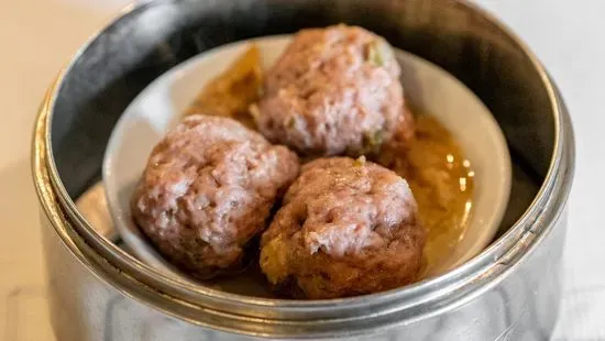 Steamed Beef Meatballs