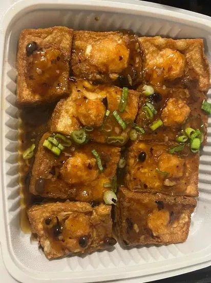 Fried Stuffed Tofu