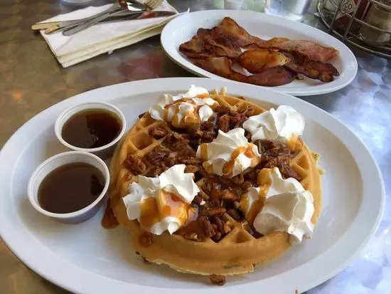 Caramel Pecan Waffle