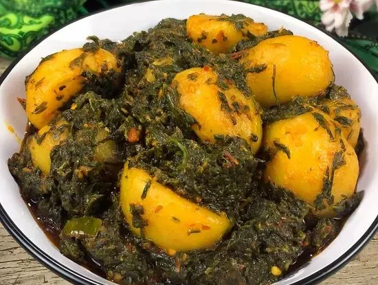 Saag Aloo (Spinach Potato)