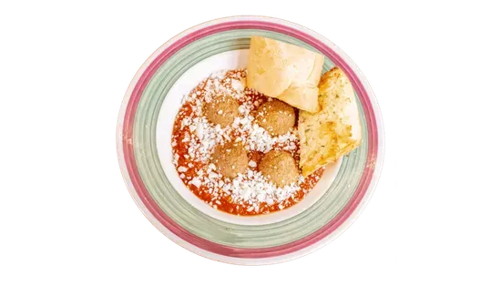 Meatballs with Garlic Bread