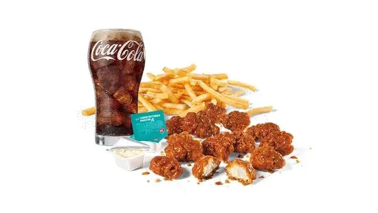 Large 12pc Smoke Show Smoky BBQ Crispy Boneless Wings Combo