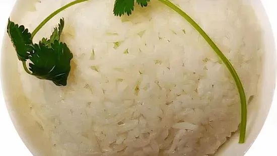 steamed rice