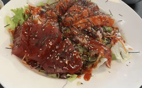 Spicy Sashimi Salad