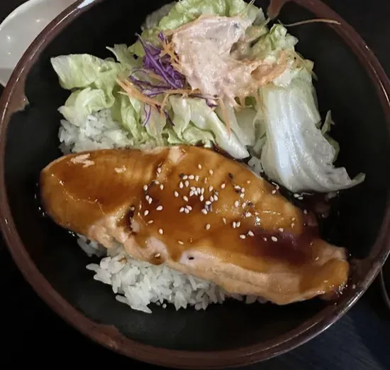 Salmon Teriyaki Bowl