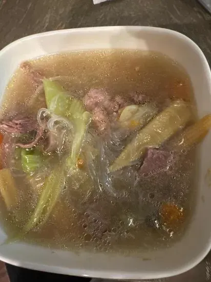 Glass Noodle Soup