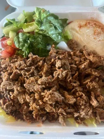 Beef Shawarma Plate