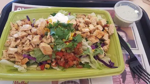 Double Chicken Avocado Salad