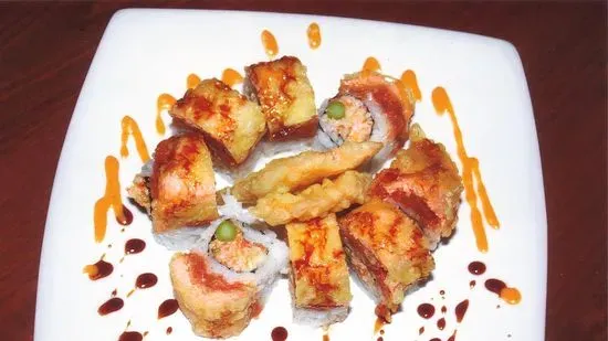 Golden Salmon Roll