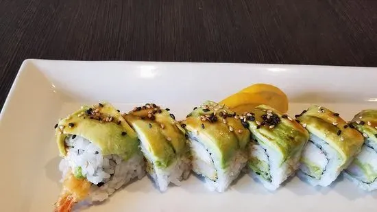 Shrimp caterpillar roll