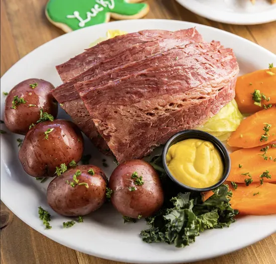 Corned Beef and Cabbage Dinner