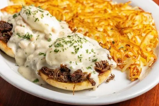 Seasoned Beef Benedict