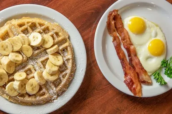 Banana Nut Waffle Combo