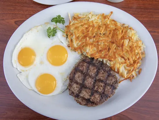 Hamburger & Eggs