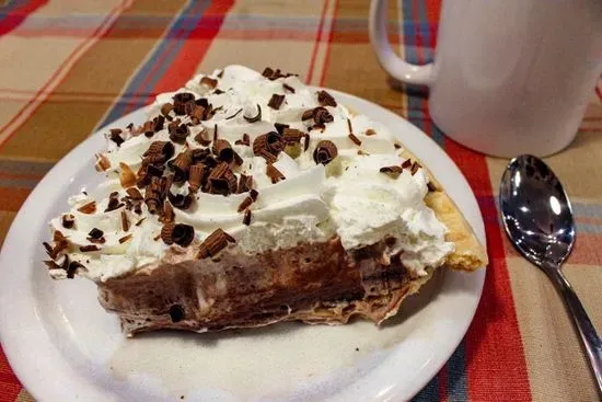 Chocolate Cream Pie Slice