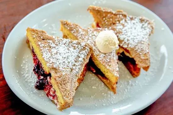 Raspberry Stuffed French Toast