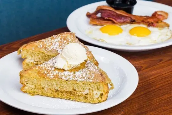 Caramel Cheesecake Stuffed French Toast Combo