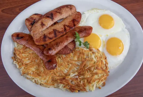 Polish Sausage & Eggs