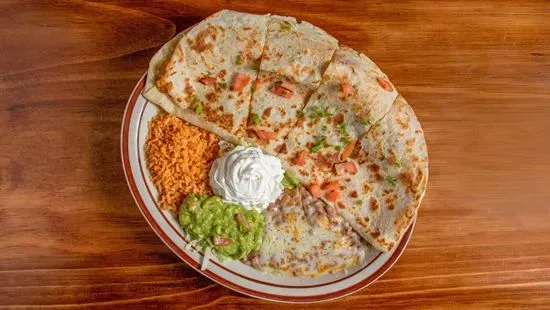 Fajita Quesadilla Plate