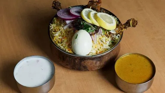 HYDERABAD CHICKEN DUM BIRIYANI (Family Pack)