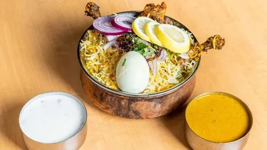 100. Hyderabadi Chicken Dum Biryani