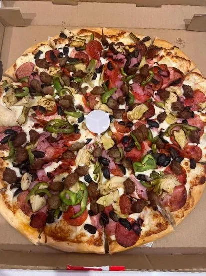 Pete's Combo (16" X-Large - 12 Slices)