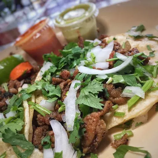 Carne Asada 3 Potatoe Tacos