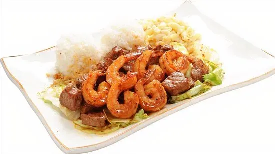 Hibachi Beef & Shrimp