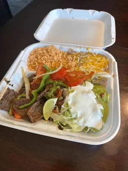 #19 Steak or Chicken Fajitas