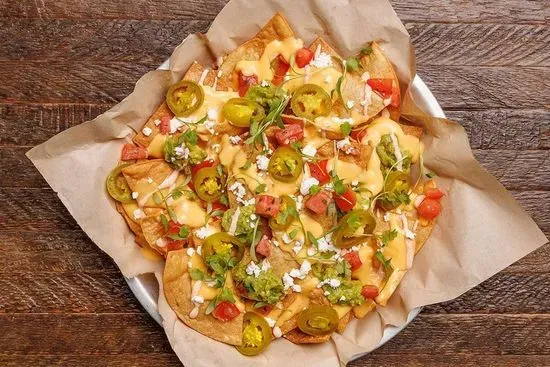 Pie Tin Nachos