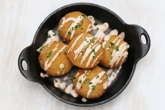 Loaded Potato Hush Puppies