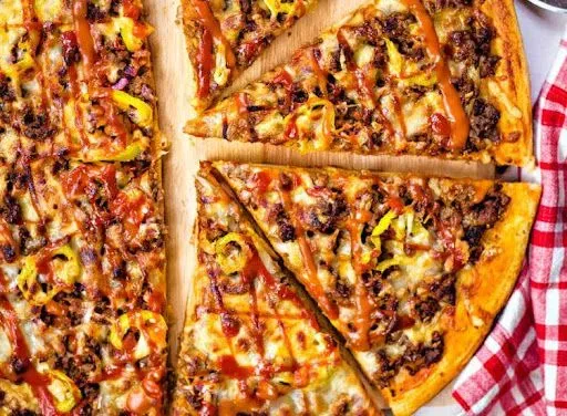 Cheeseburger Pizza