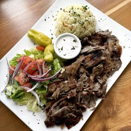 Lamb Beef Gyros Plate