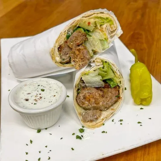 Kofta Kebab Wrap