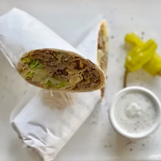 Lamb Beef Gyros Wrap