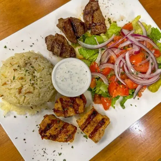 Combo Shish Kebab Plate