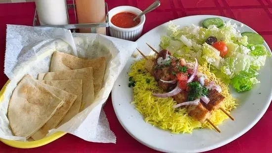 Beef Kabob Plate