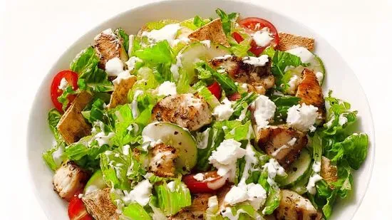 Greek Salad with Lamb